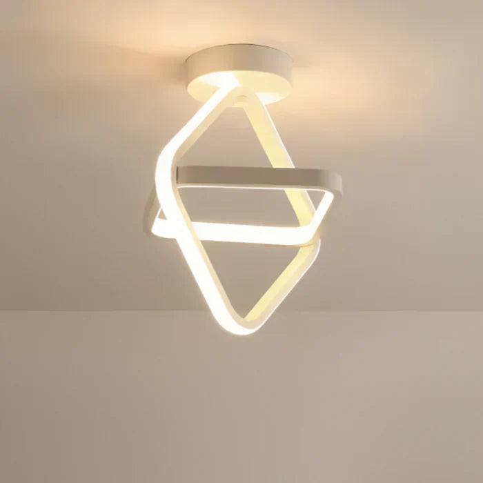 Norvo | Moderne LED Taklampe med Dobbel Ringdesign - Twilight Rings