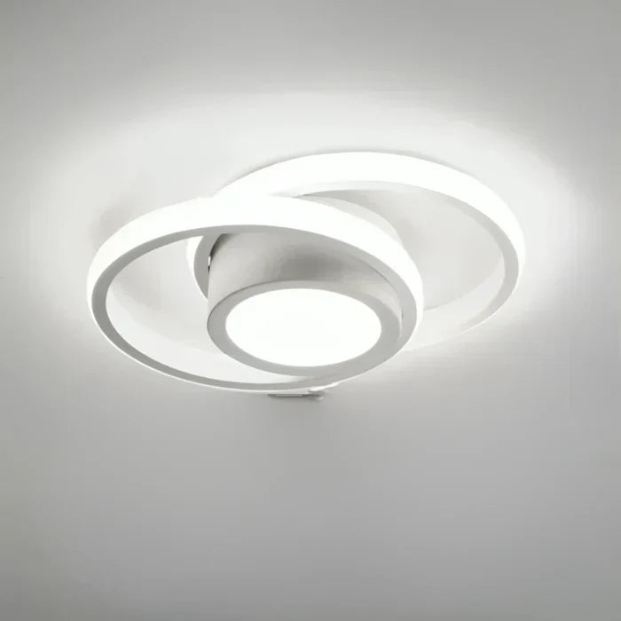 Frendorf | Moderne LED Taklampe med Dobbel Ringdesign - Twilight Rings