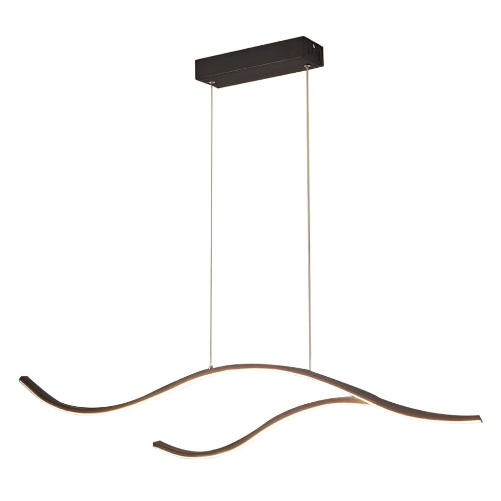 Norvo | Designer LED Taklampe med bølgete kurvet form