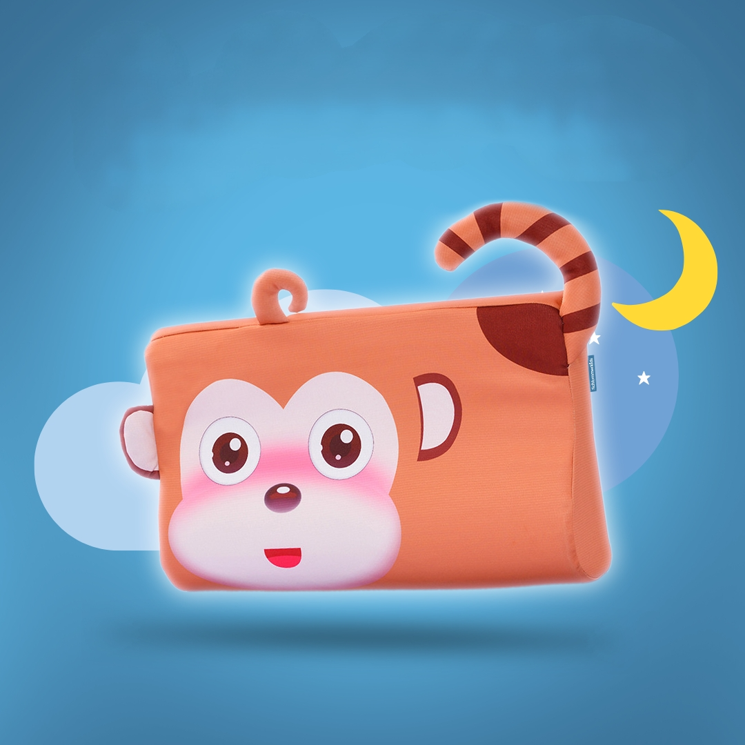 Norvo | CuddlyPillow – Pustende Ergonomisk pute for Barn | Nakke Støtte & Sunn Søvnjustering