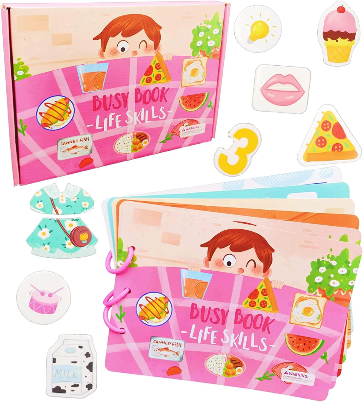 Kreativ Montessori aktivitetsbok for barn Norvo