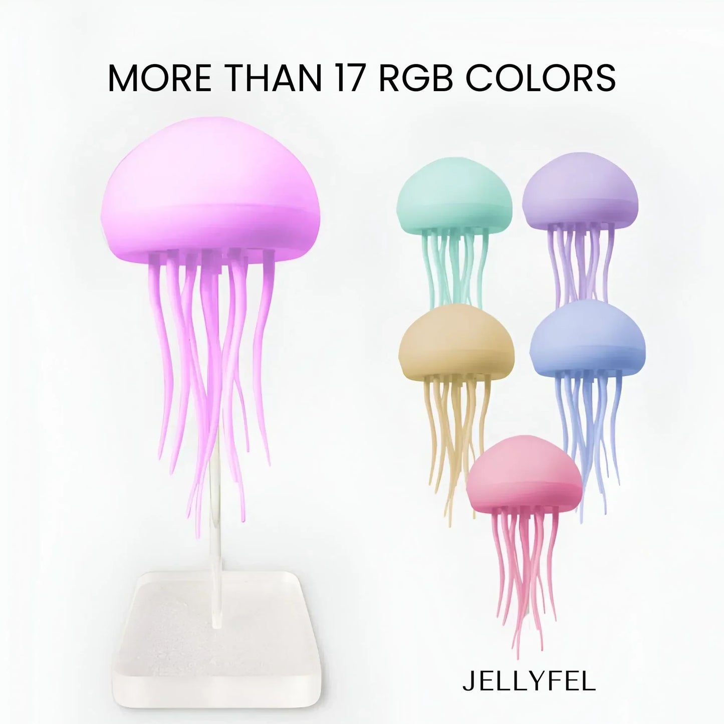 Norvo | Original JellyBeat | Smart Fargerik LED Dansende Manet Lampe