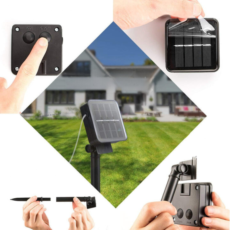 Norvo | Marokkansk stil vanntett solbelyst snorlys - SunGlow Strings