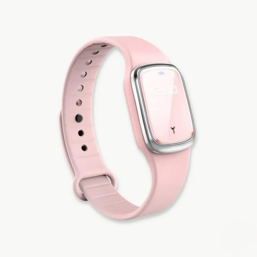 Norvo | Ultrasonisk myggavvisende armbånd | Lett, værbestandig og ideell for utendørsaktiviteter