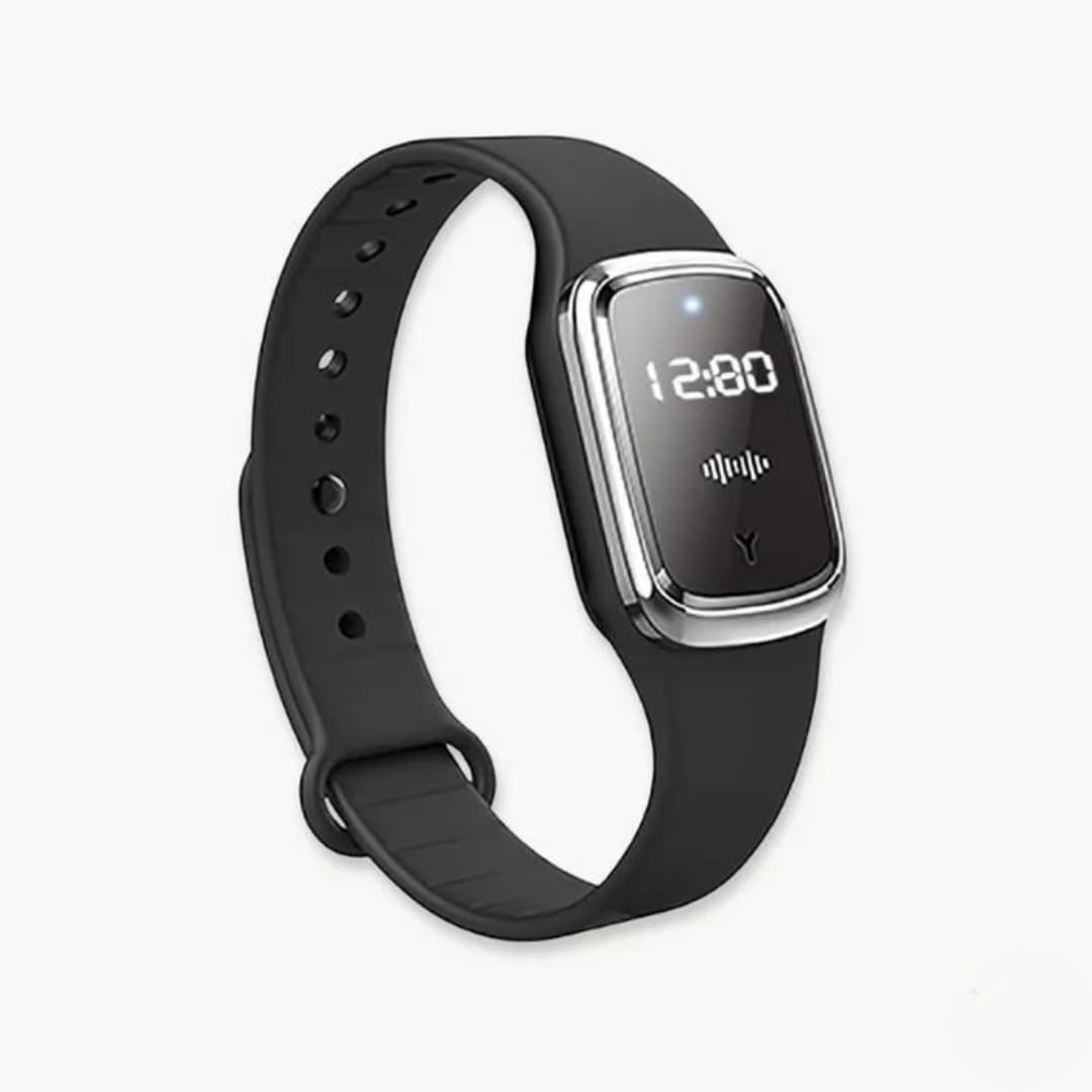 Norvo | Ultrasonisk myggavvisende armbånd | Lett, værbestandig og ideell for utendørsaktiviteter