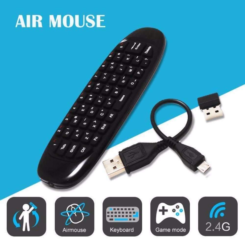 Norvo | Air Mouse Tastatur - La enheten velge hvilket som helst menyelement med letthet!