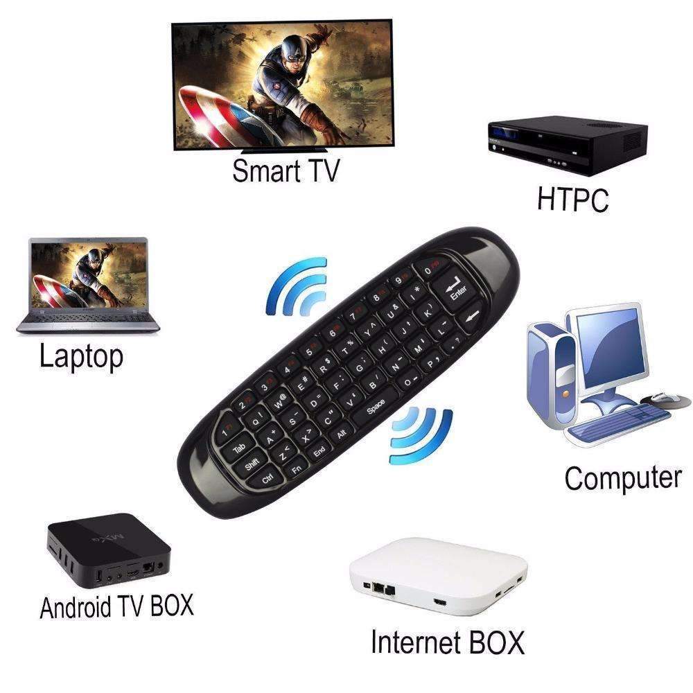 Norvo | Air Mouse Tastatur - La enheten velge hvilket som helst menyelement med letthet!