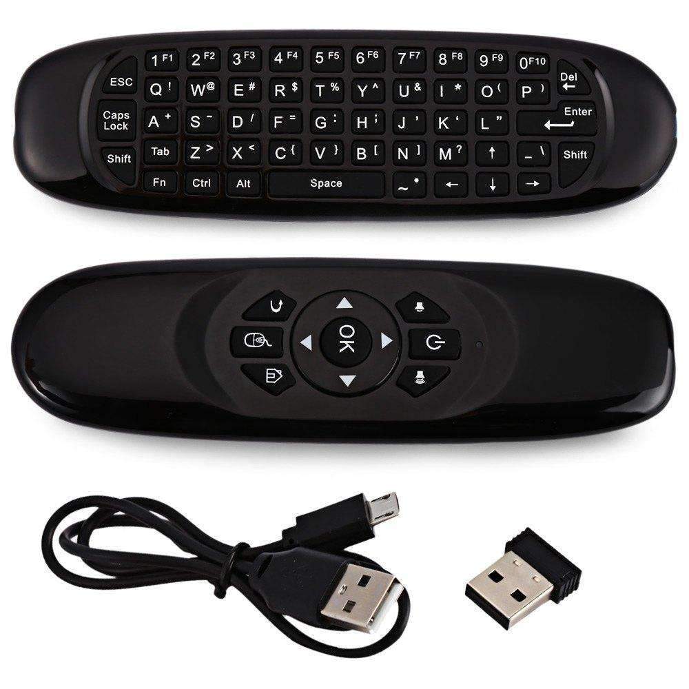 Norvo | Air Mouse Tastatur - La enheten velge hvilket som helst menyelement med letthet!