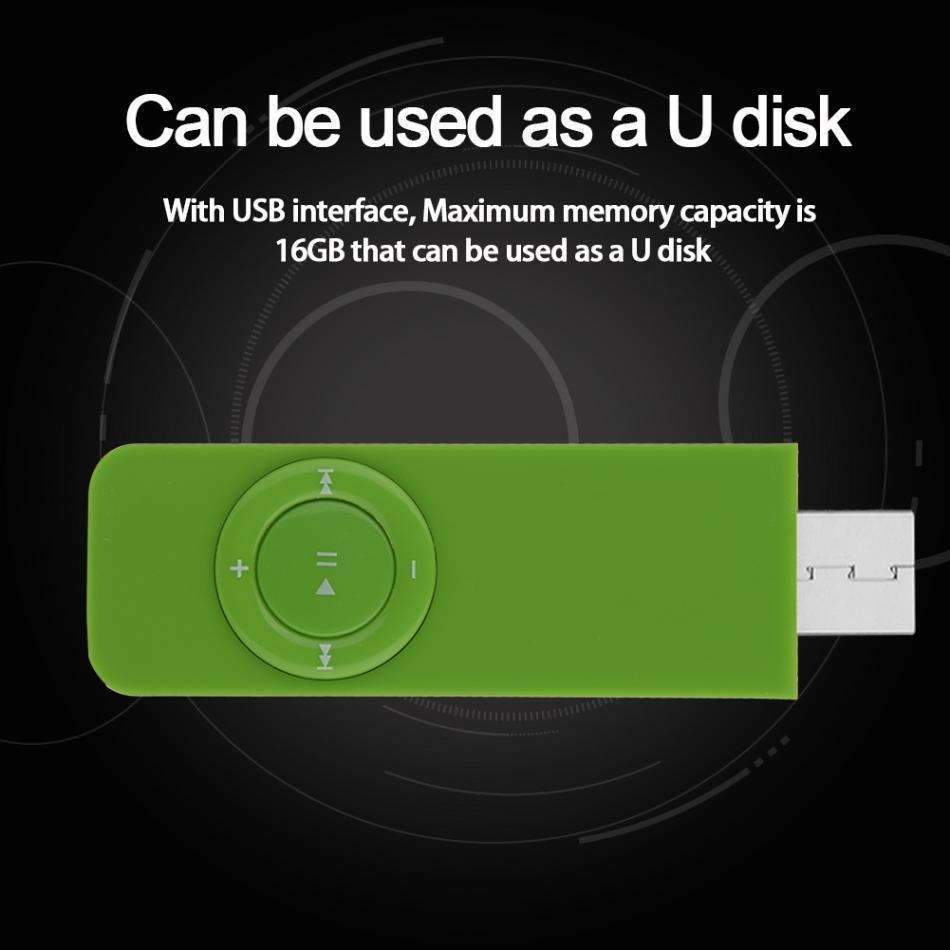 Norvo | MP3 Spiller U Disk Innspiller 8/16GB - Musikk med Tapfri HIFI Lyd