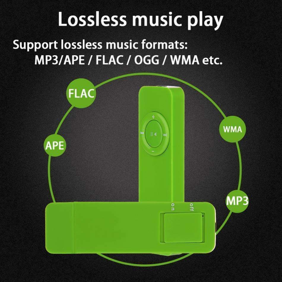 Norvo | MP3 Spiller U Disk Innspiller 8/16GB - Musikk med Tapfri HIFI Lyd