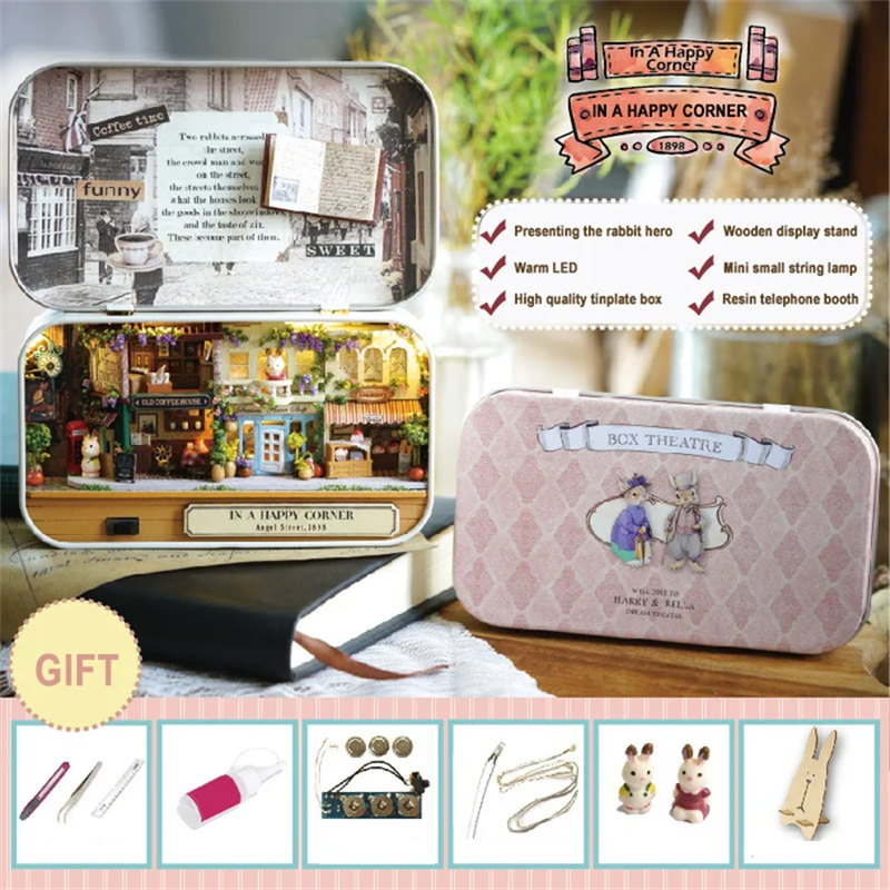 Norvo | Boks Teater Dukkehus DIY Sett