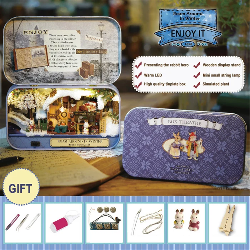 Norvo | Boks Teater Dukkehus DIY Sett