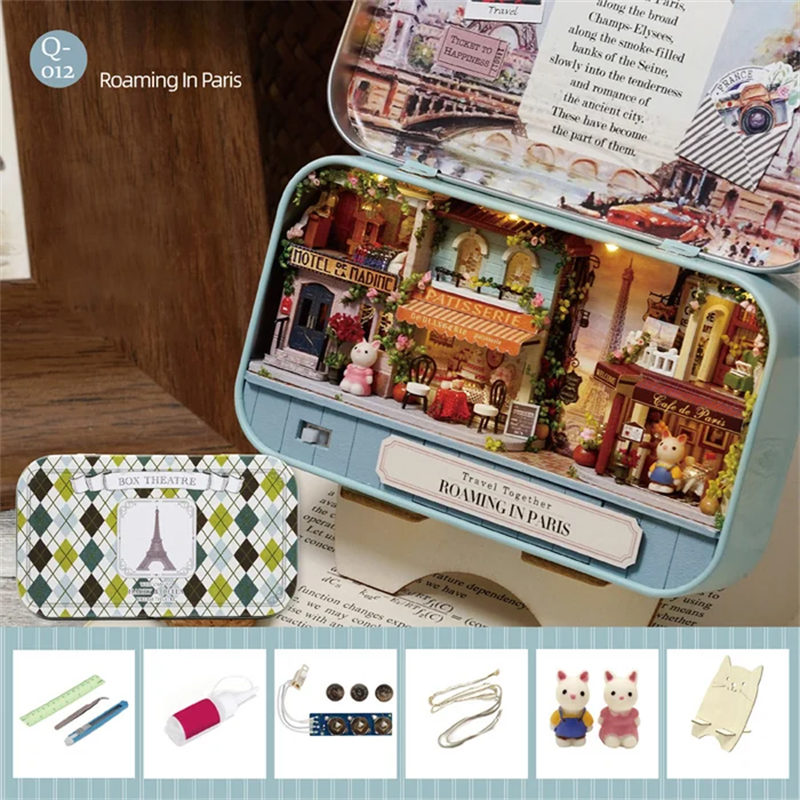 Norvo | Boks Teater Dukkehus DIY Sett