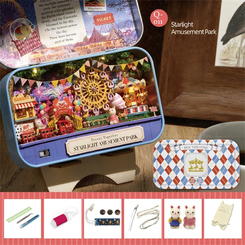 Norvo | Boks Teater Dukkehus DIY Sett