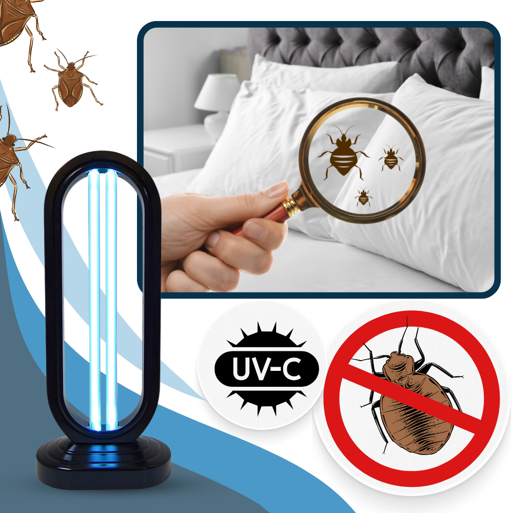 UV-desinfeksjonspære for flere overflater