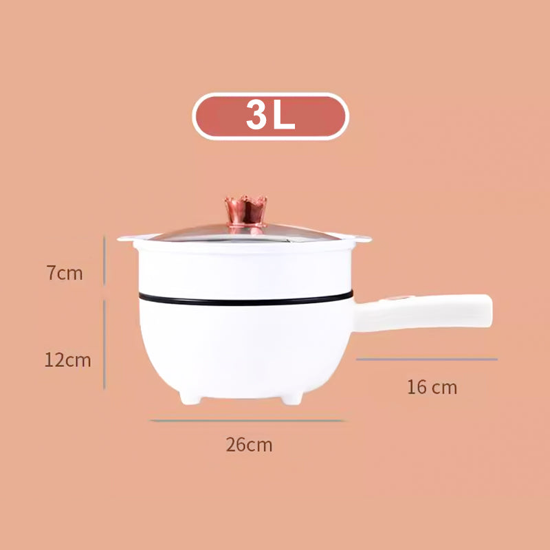 Frendorf | Multifunksjonell Elektrisk Stekepanne med Dampfrits - CookEase