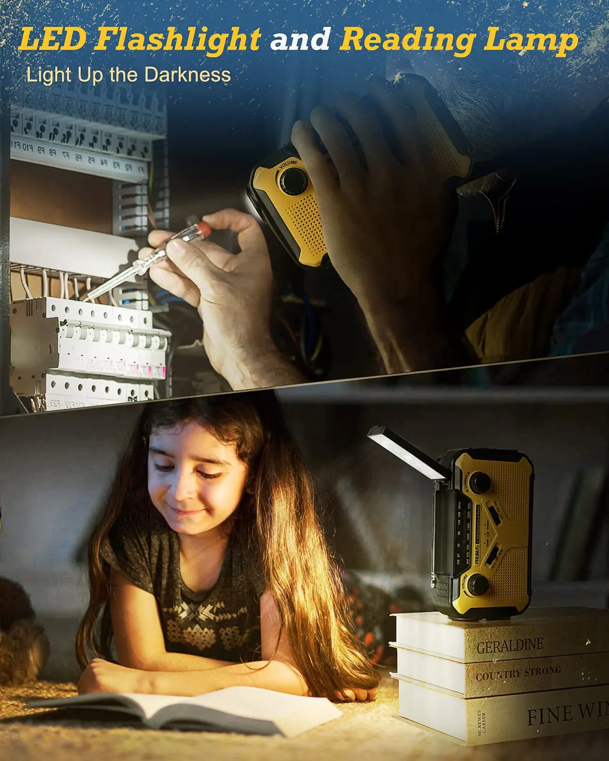 Norvo | Multifunksjonell Nødradio med Lademuligheter - SafeSignal