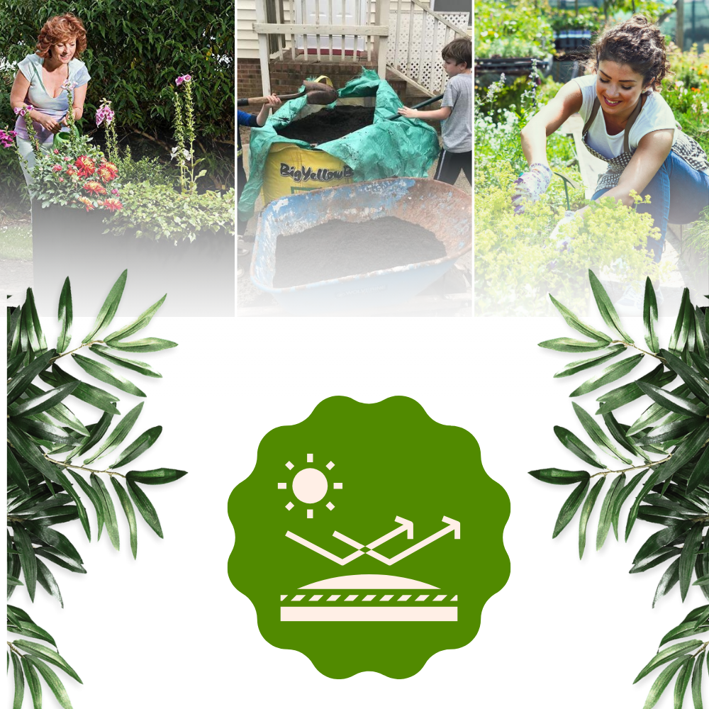 Allsidige pustende planteposer