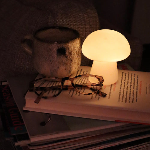 Frendorf | Sopplignende Porselen Nattlys - MushGlow