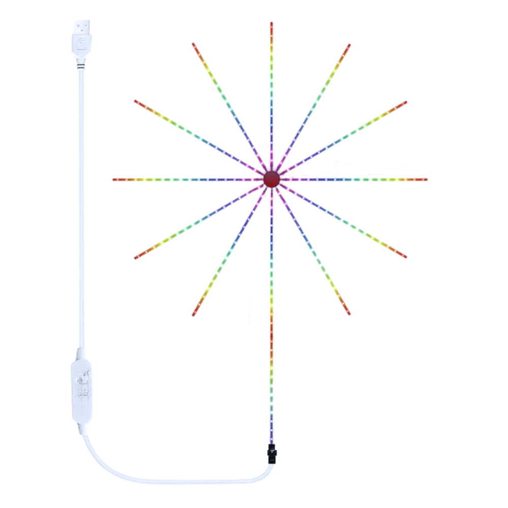 Musikksynkroniserte LED-Lysstriper
