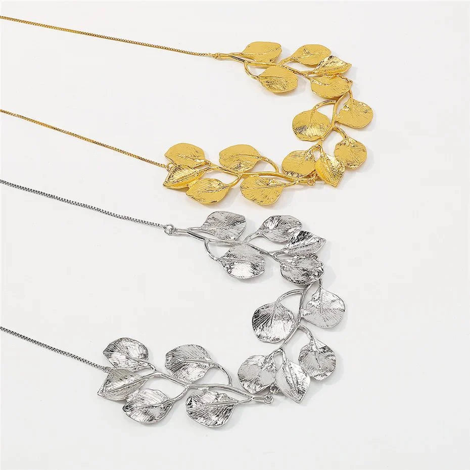 Norvo | Natures Leaf Statement Necklace