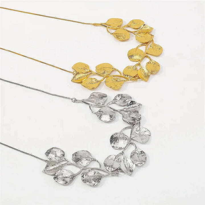 Norvo | Natures Leaf Statement Necklace