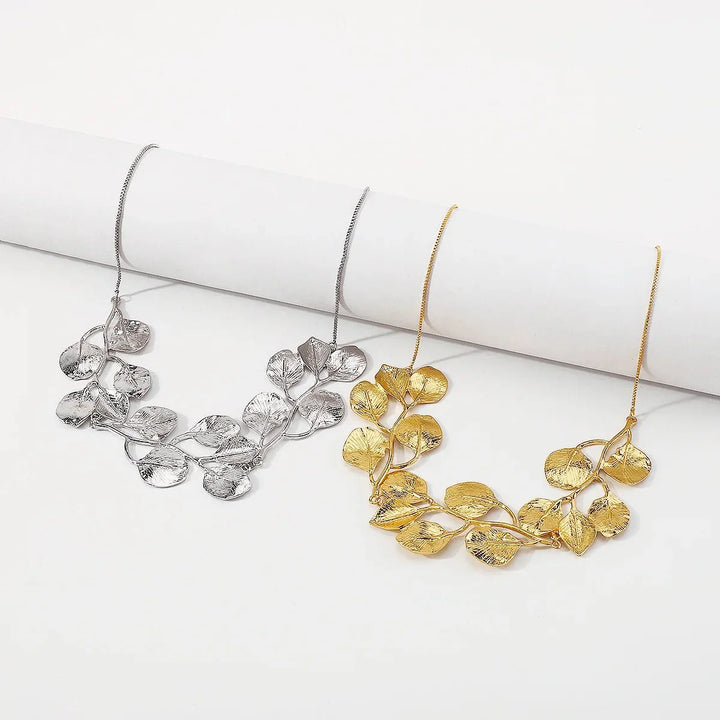 Norvo | Natures Leaf Statement Necklace