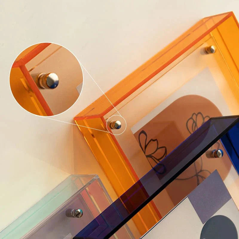 Norvo | Neon Akryl Flytende Bildeinnramming