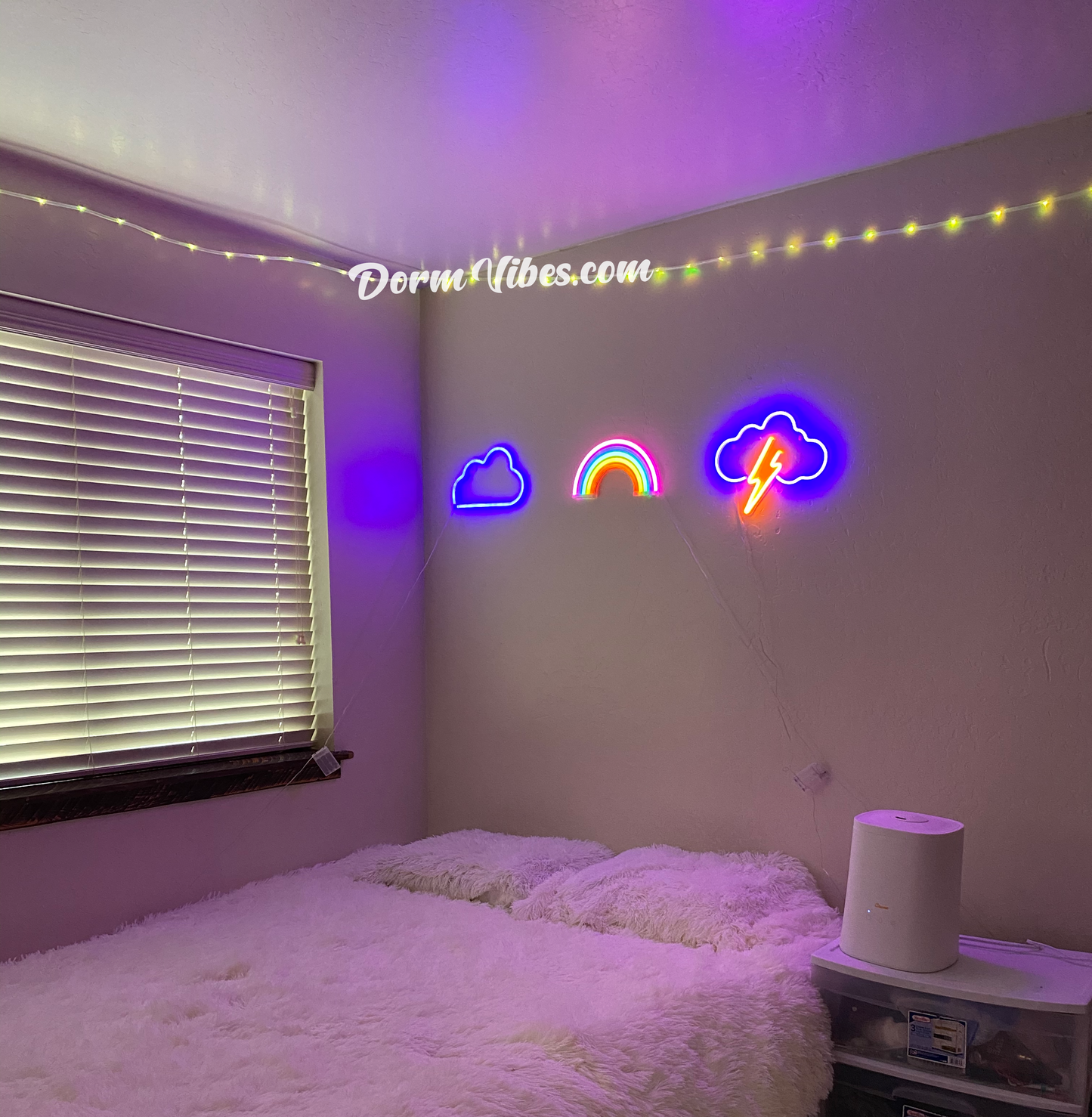 Norvo | Neon Regnbue Skjold