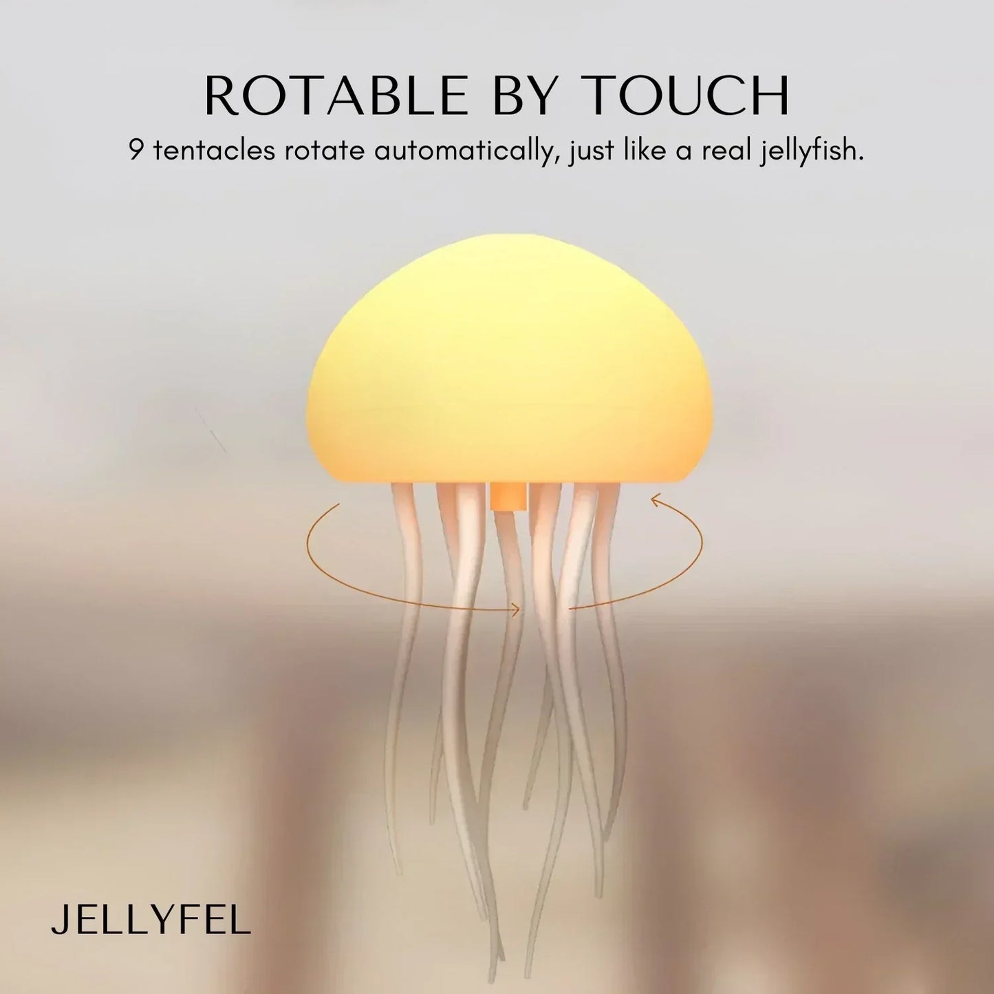Norvo | Original JellyBeat | Smart Fargerik LED Dansende Manet Lampe
