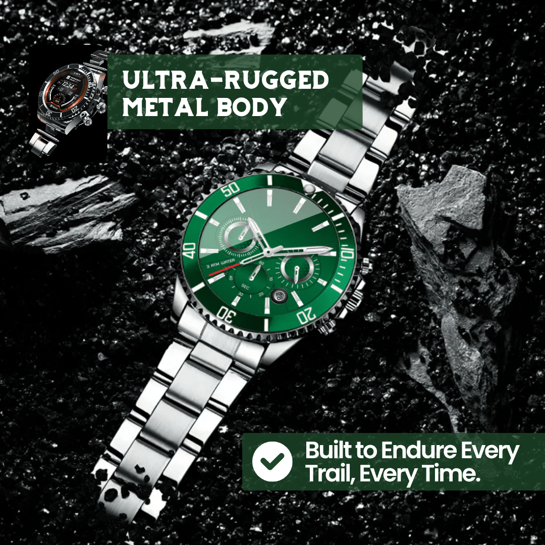 Norvo | Nexos Pro – Taktisk Smartklokke med GPS og 21-dagers batteri