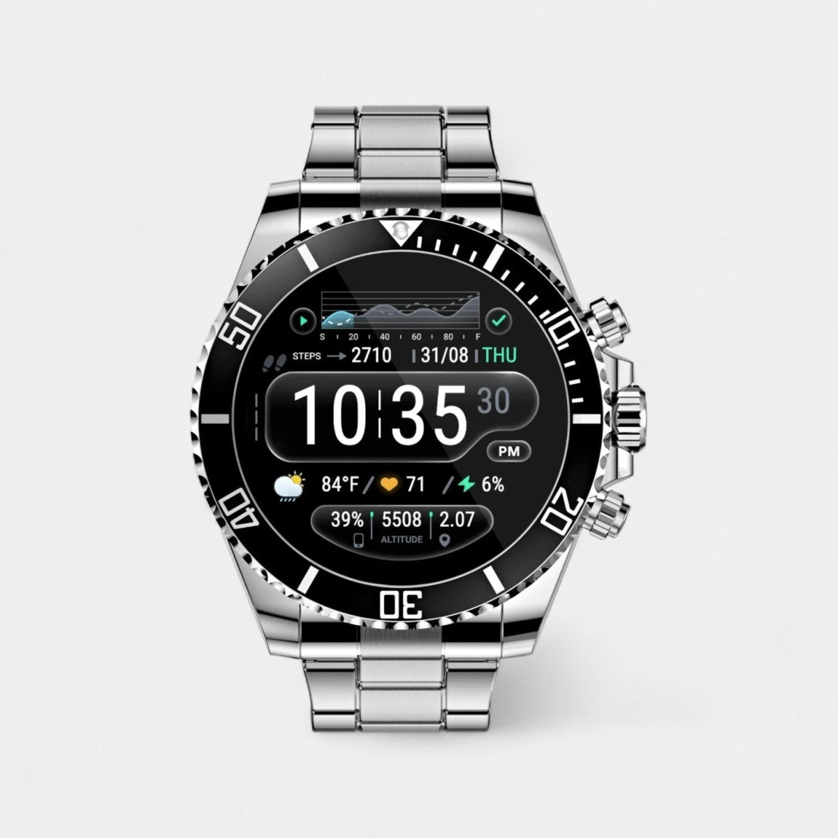 Norvo | Nexos Pro – Taktisk Smartklokke med GPS og 21-dagers batteri