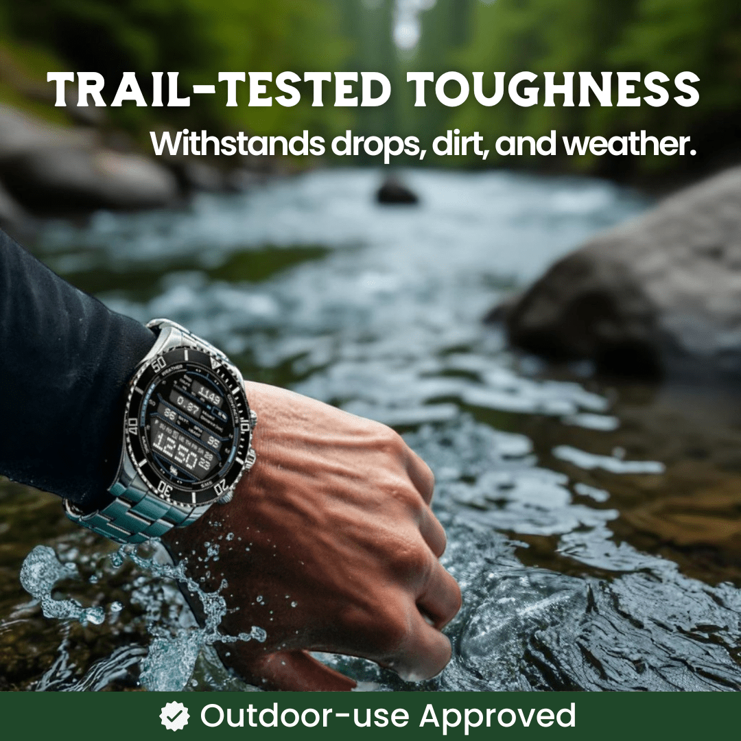 Norvo | Nexos Pro – Taktisk Smartklokke med GPS og 21-dagers batteri