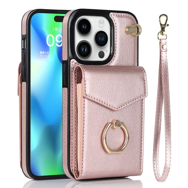Norvo | Premium etui | Lær iPhone-etui med lommebok