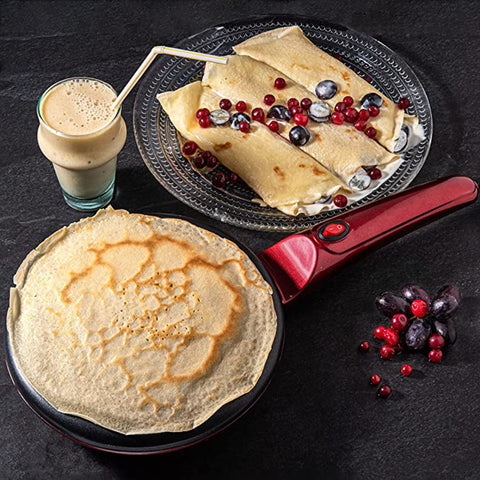 Elektrisk crepe-maker for perfekte, jevne resultater – non-stick belegg og enkel betjening