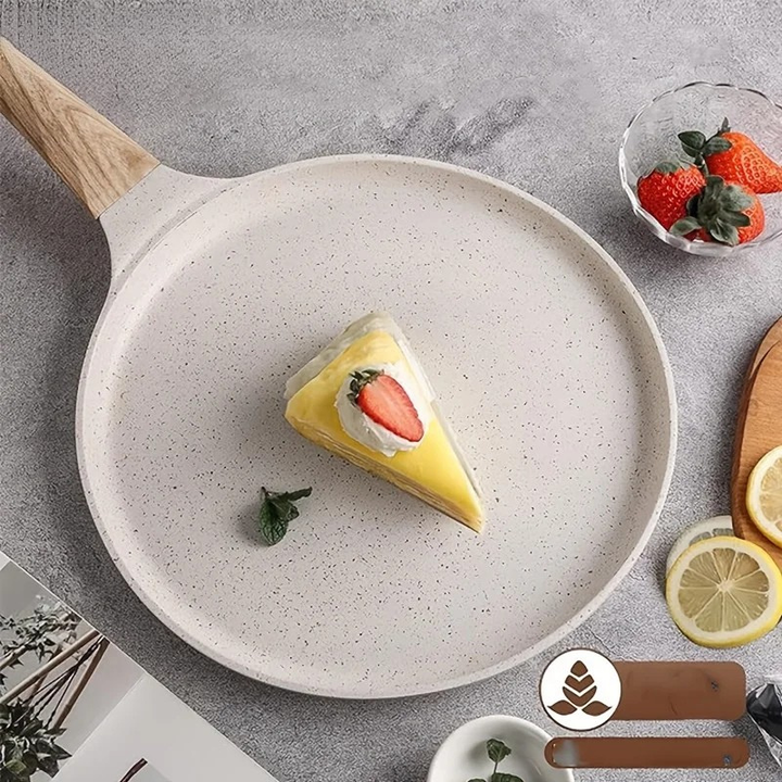 Non-Stick Pannekakepanne Keramisk Belagt Kjøkken Stekepanne Tortillapanne | Norvo