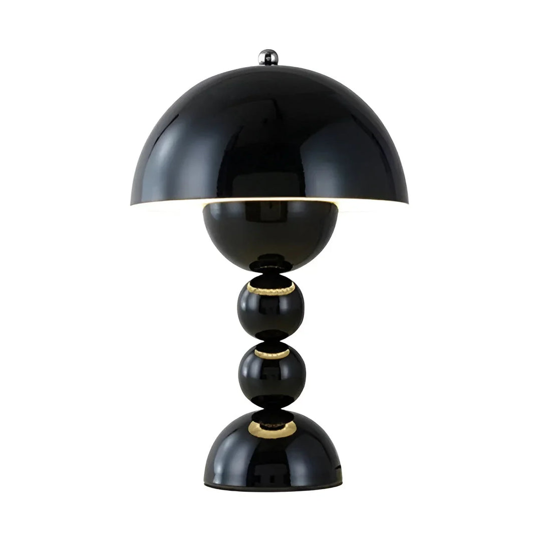 Norvo | Moderne Bordlampe i Skandinavisk Design med Gull Detaljer