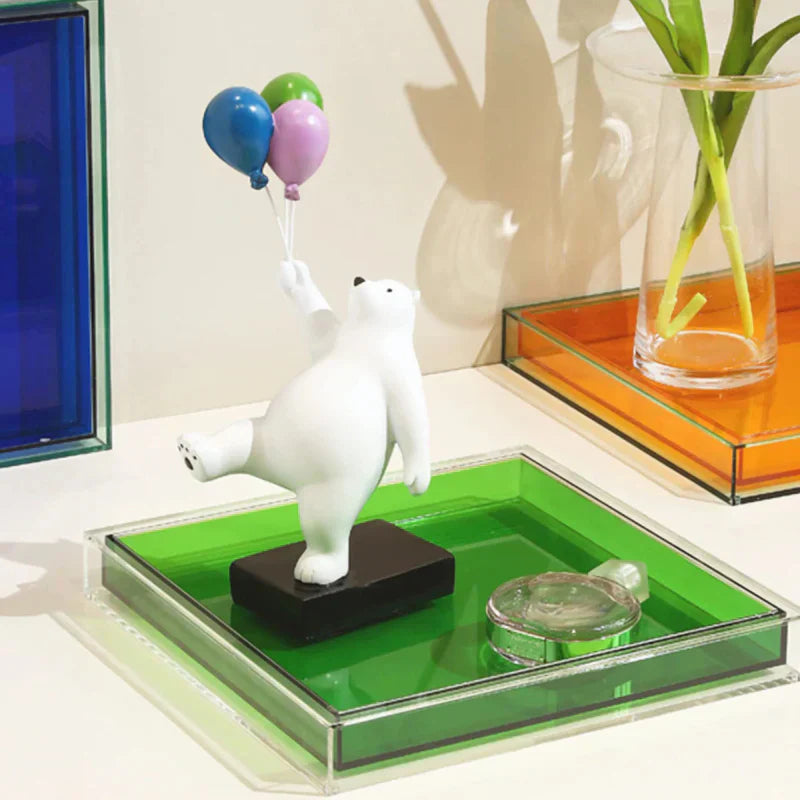 Norvo | Akryllservingfat i "Fargepop"