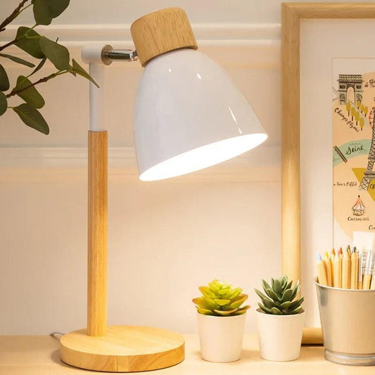 Norvo | Nordisk Bordlampe | Tre, Jern