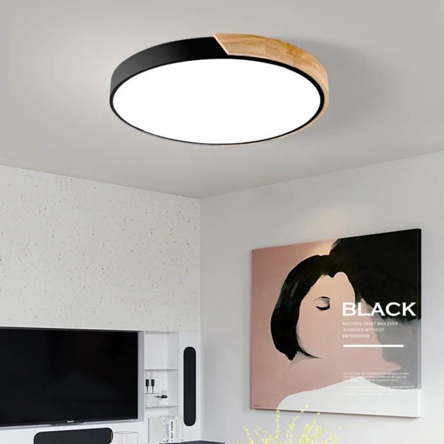 Norvo | MACROLUME – Nordisk Tre Macaron LED Taklampe for Kososstemning