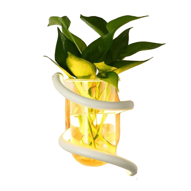 Norvo | NORDLUME – Nordisk Tre Utendørs Veggvase Lampe med LED Belysning