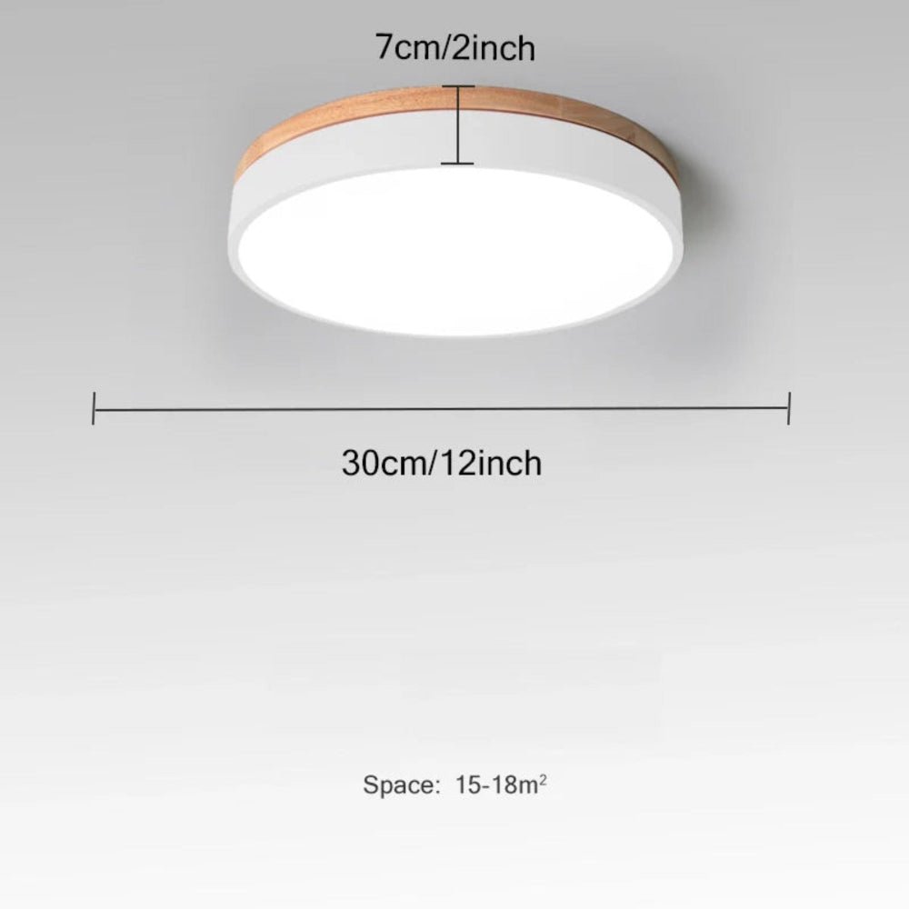 Norvo | NORDLUMINA LIGHT – Moderne taklampe laget av naturlig tre for ethvert rom