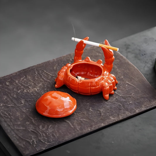 Norvo | CeramiQ – Luksus Askebeger i Orientalsk Stil med Unik Krabbe Design