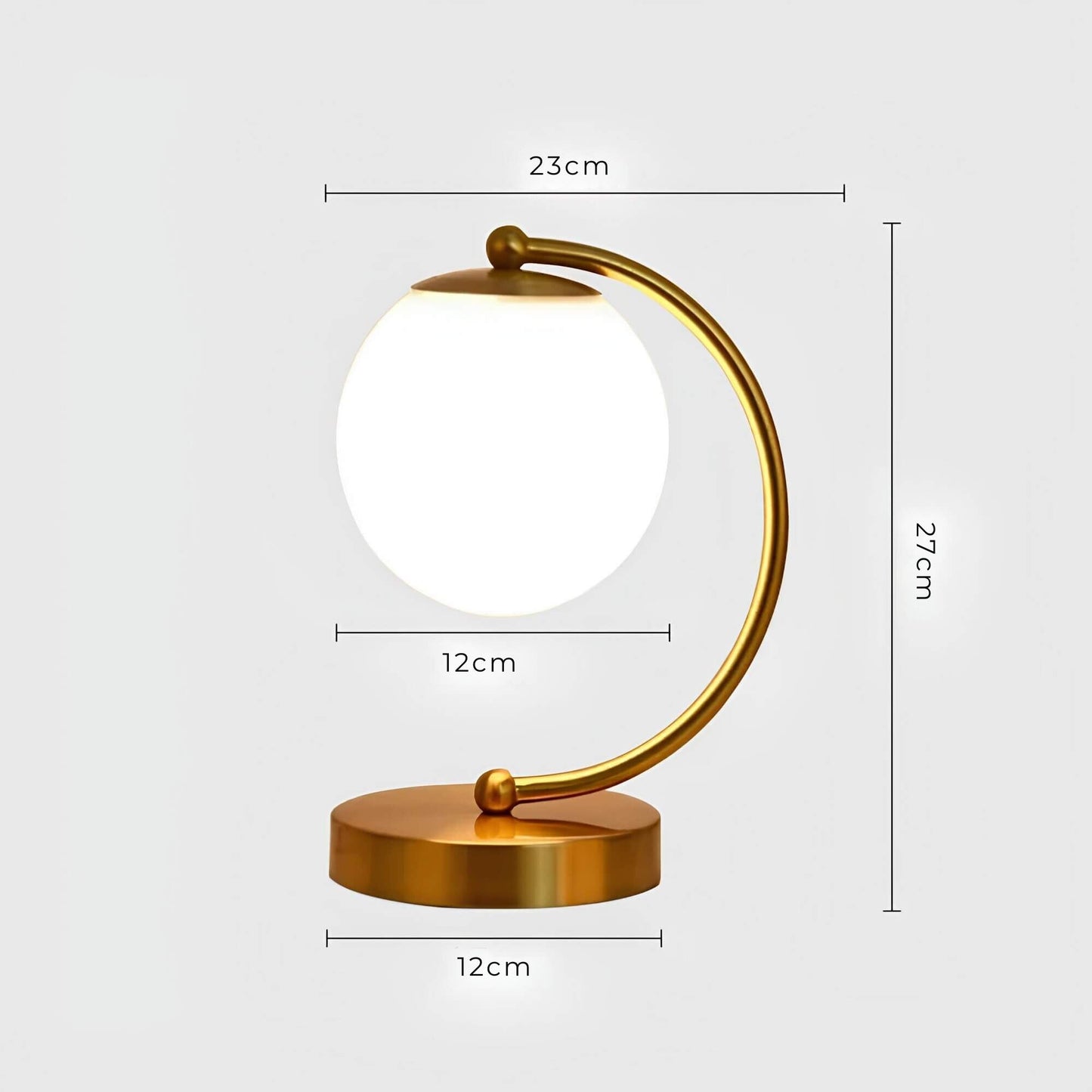 Norvo | Glass Bordlampe