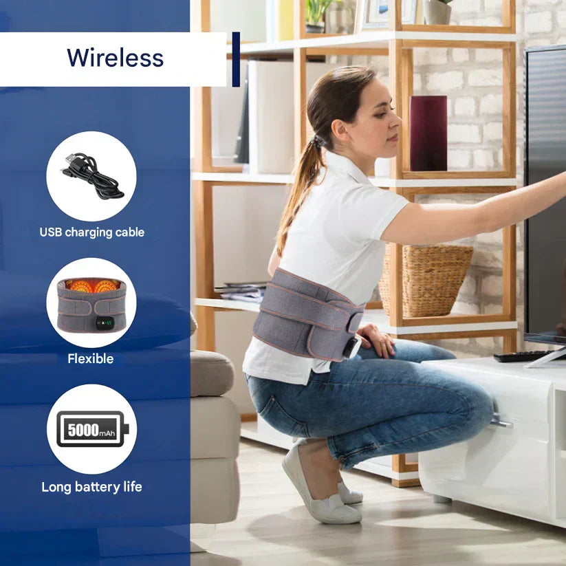 Norvo | Ortopedisk Ryggband med Infrarød Terapi - ThermaLum