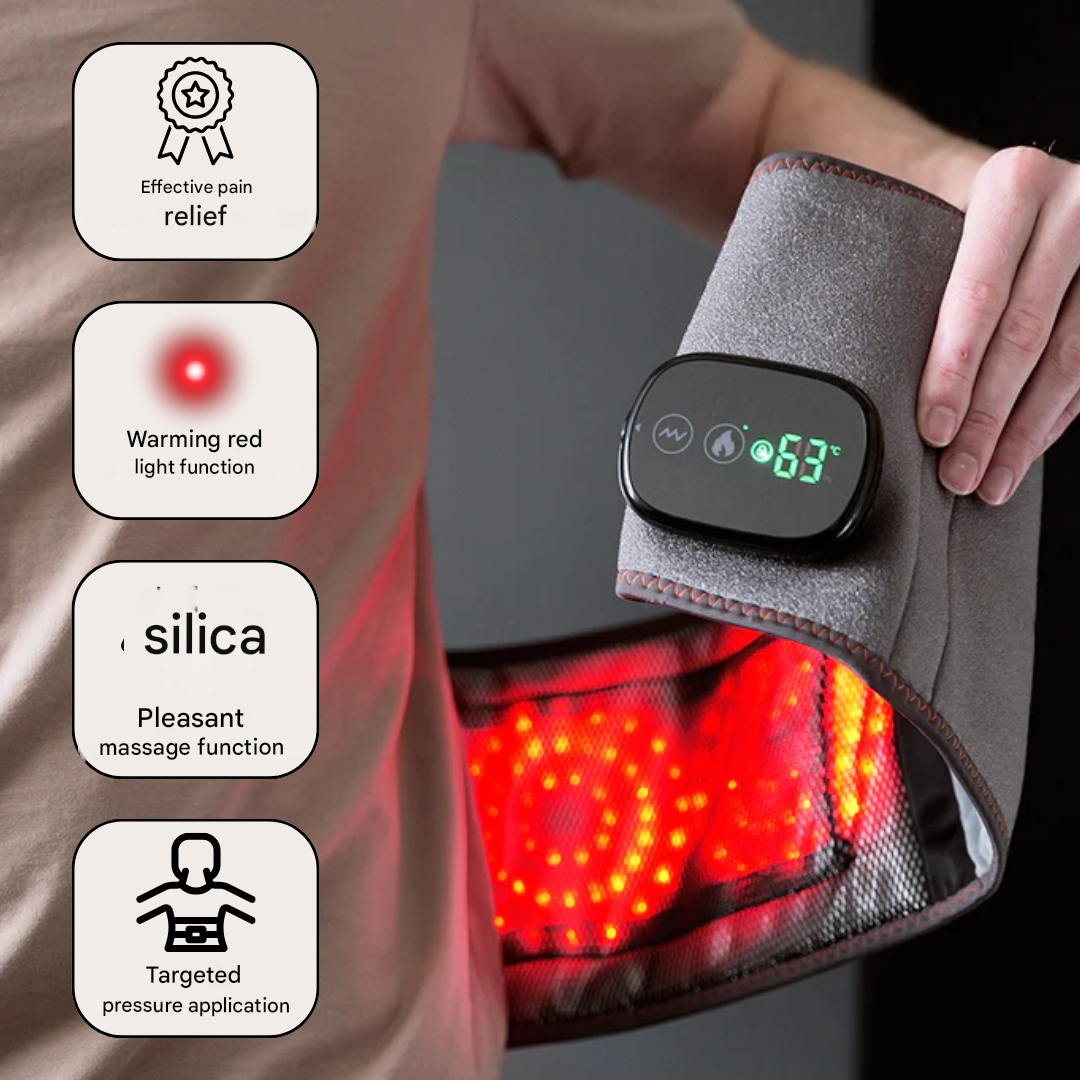 Norvo | Ortopedisk Ryggband med Infrarød Terapi - ThermaLum