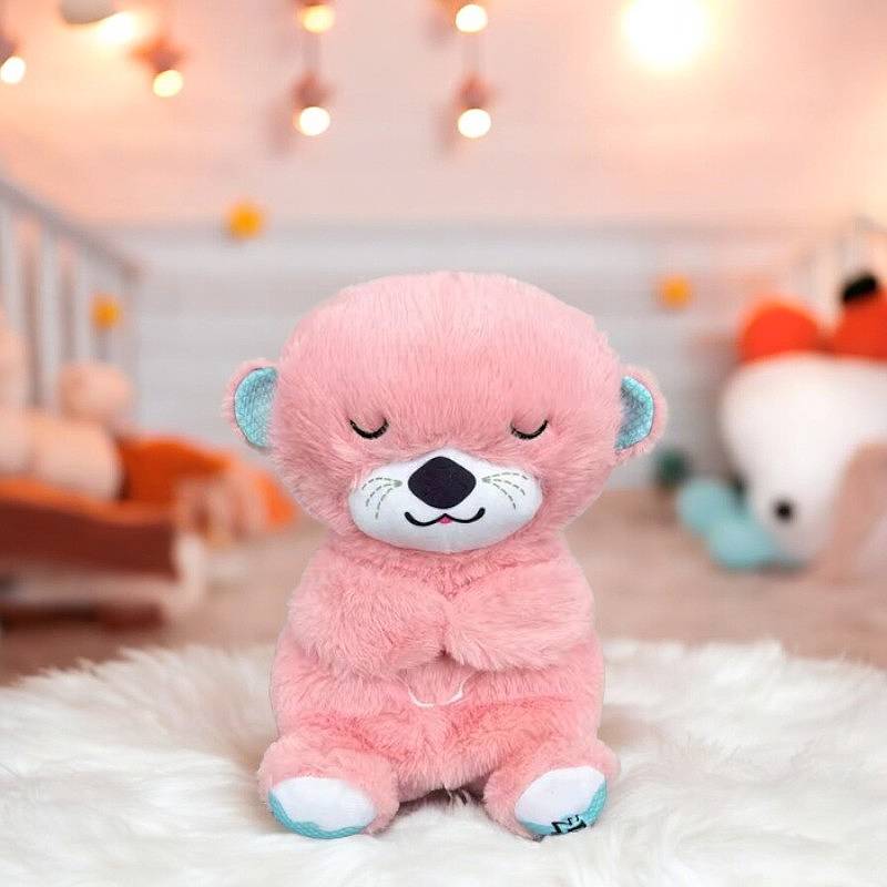 Norvo | Beroligende Pusting Oter Leketøy med Musikk og Lys