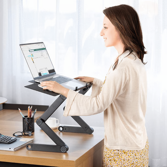 Norvo | 360° Ergonomisk Laptopstativ – FlexStand
