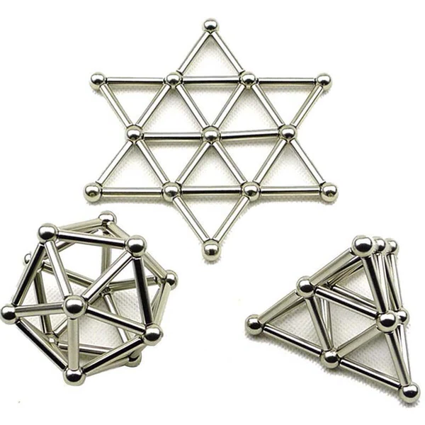 Norvo | Magnetiske stenger og kuler for innovative leketøys konstruksjoner