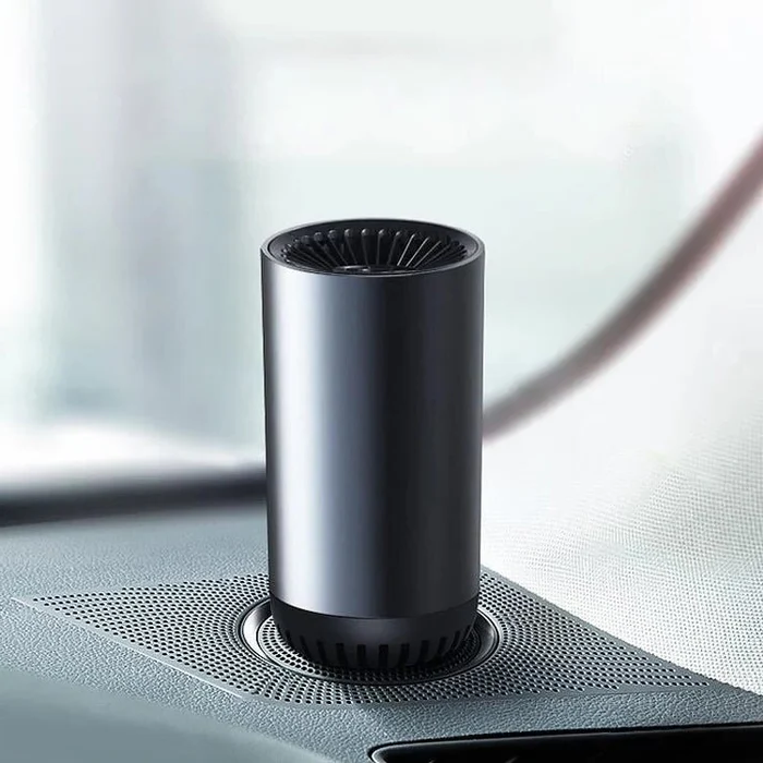 Norvo | CupHeat 12V Bilvarmer & Avrimingsapparat – Kompakt 360° Varmluftsfl fan